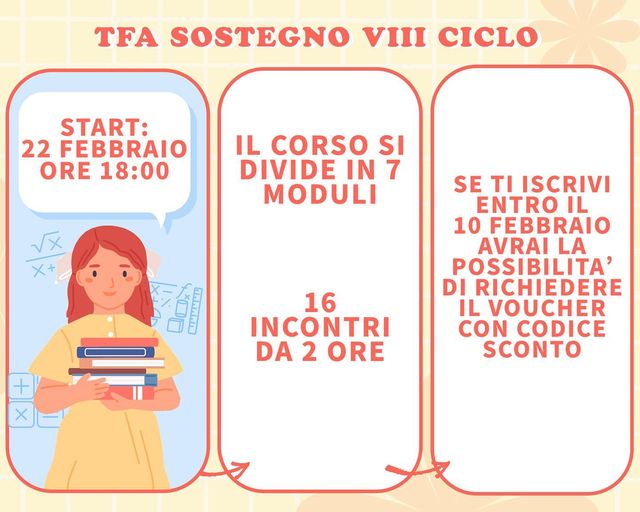 TFA sostegno VIII ciclo